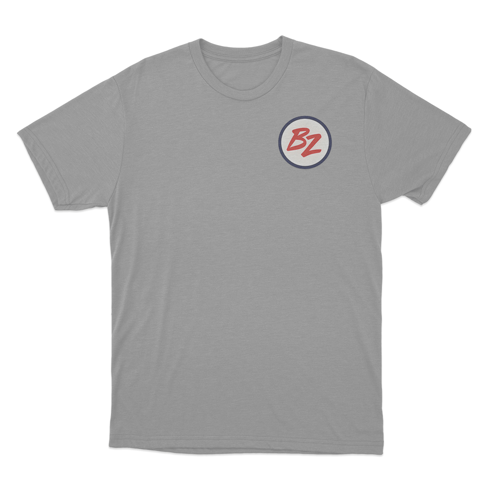 BZ Circular Logo T Shirt Grey BZ Circular Logo T Shirt Grey 1