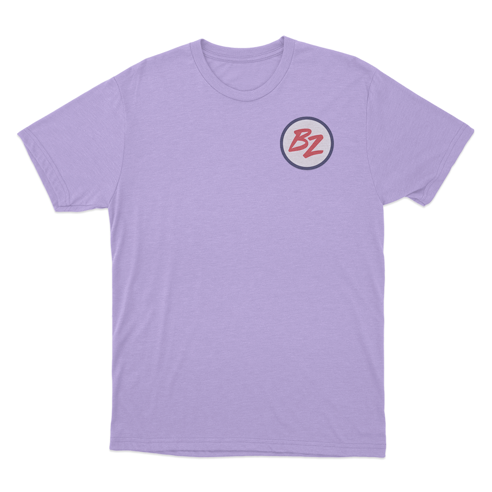 BZ Circular Logo T Shirt Purple BZ Circular Logo T Shirt Purple 1