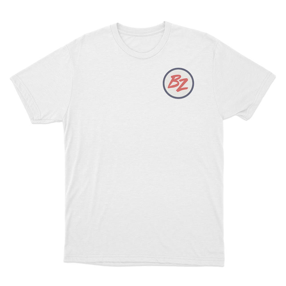 BZ Circular Logo T Shirt White BZ Circular Logo T Shirt White 1