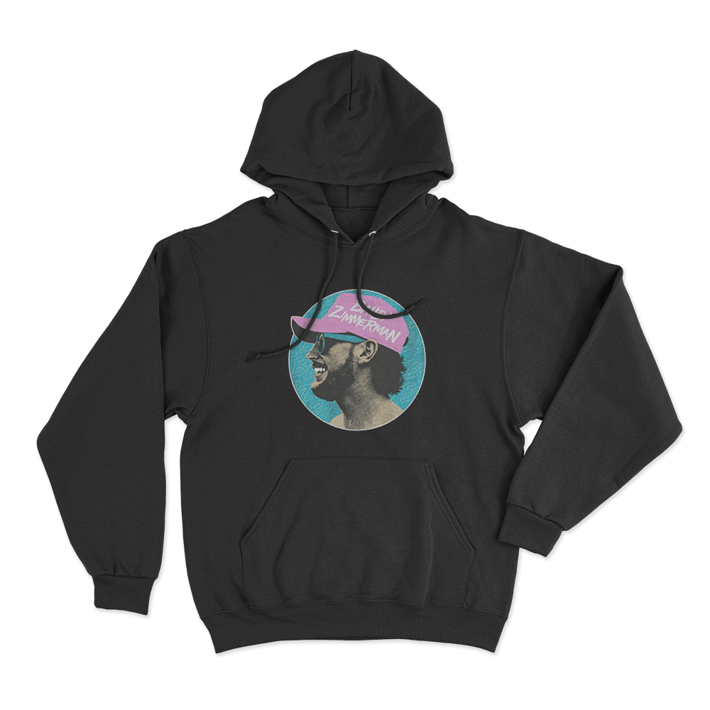 Bailey Zimmerman Circular Portrait Hoodie Black Bailey Zimmerman Circular Portrait Hoodie Black