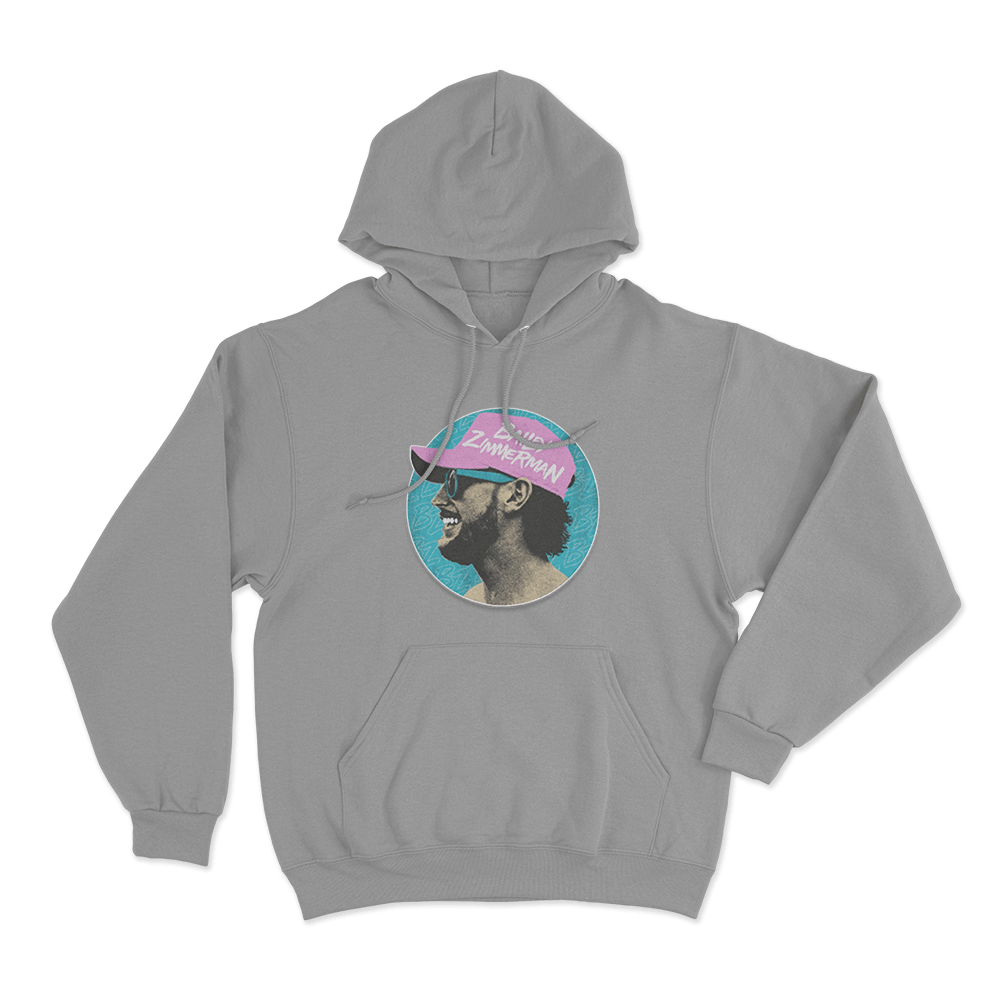 Bailey Zimmerman Circular Portrait Hoodie Grey Bailey Zimmerman Circular Portrait Hoodie Grey