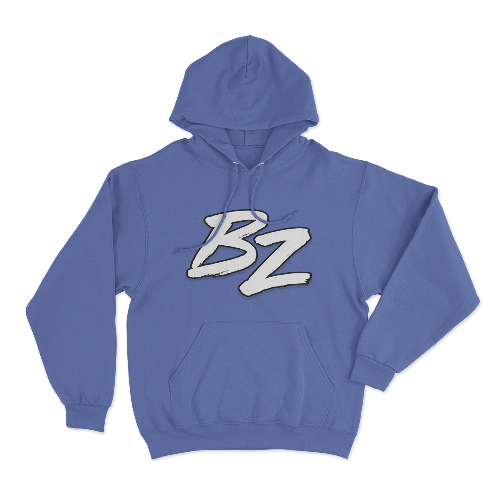 Classical BZ Logo Hoodie Blue Classical BZ Logo Hoodie Blue