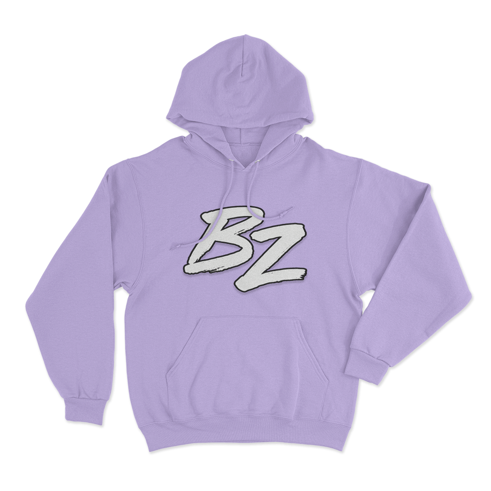 Classical BZ Logo Hoodie Purple Classical BZ Logo Hoodie Purple
