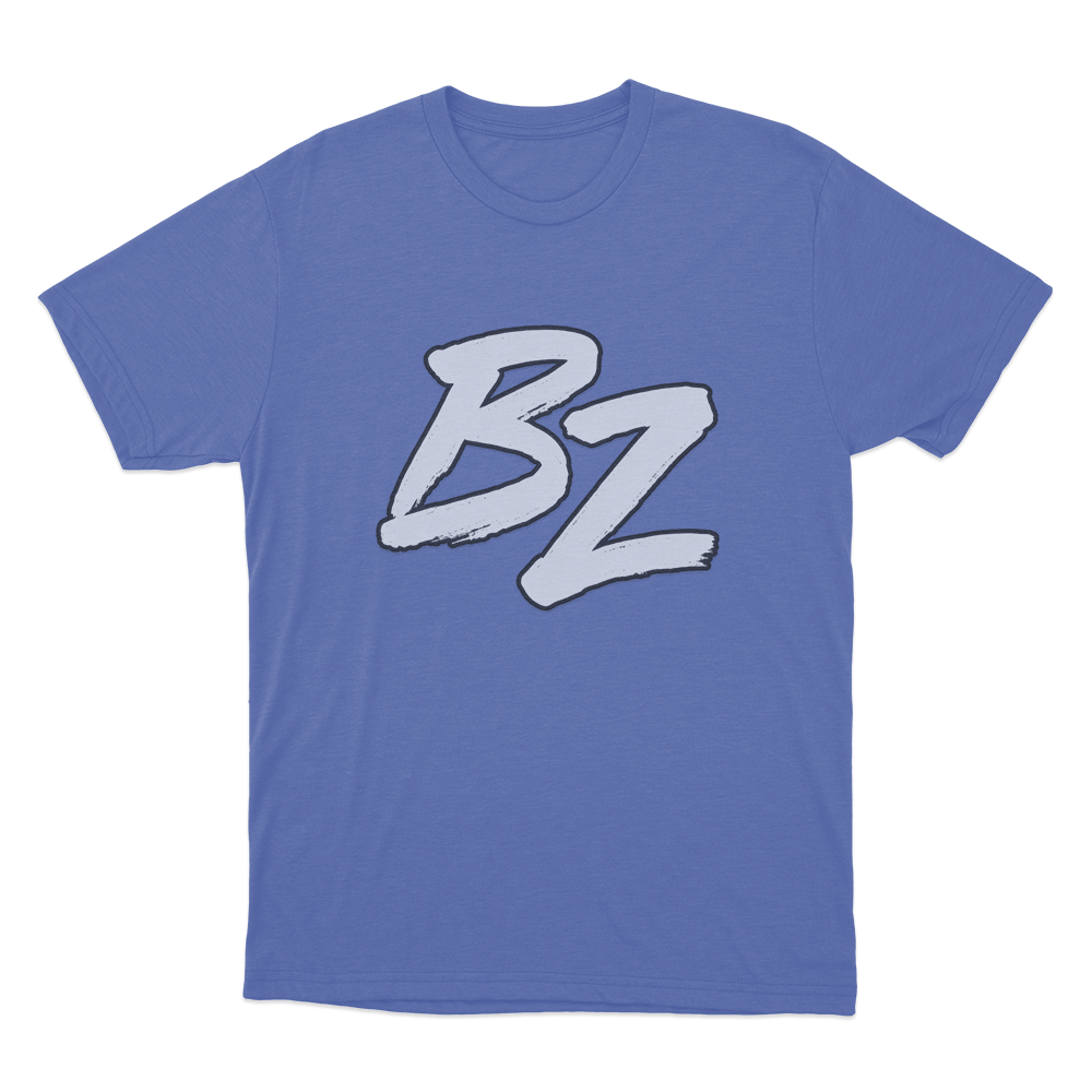 Classical BZ Logo T Shirt Blue Classical BZ Logo T Shirt Blue