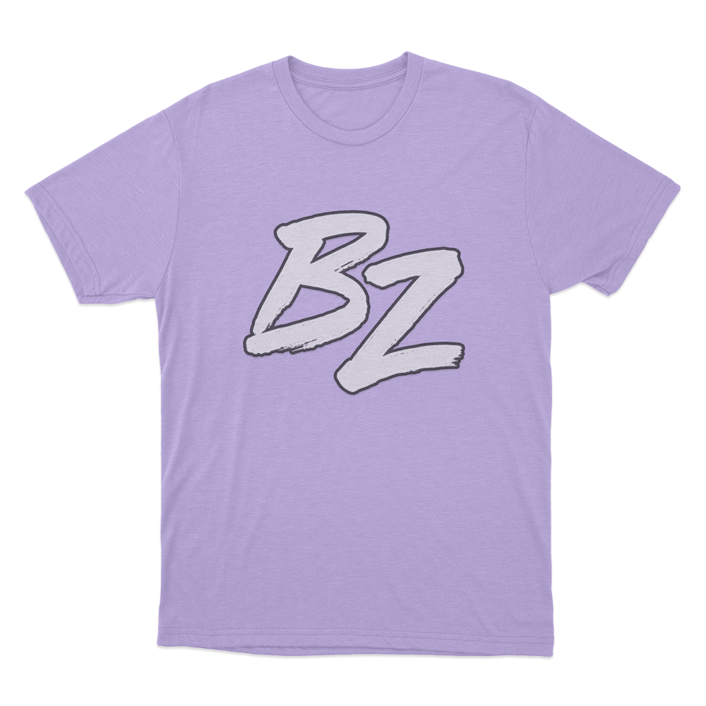 Classical BZ Logo T Shirt Purple Classical BZ Logo T Shirt Purple