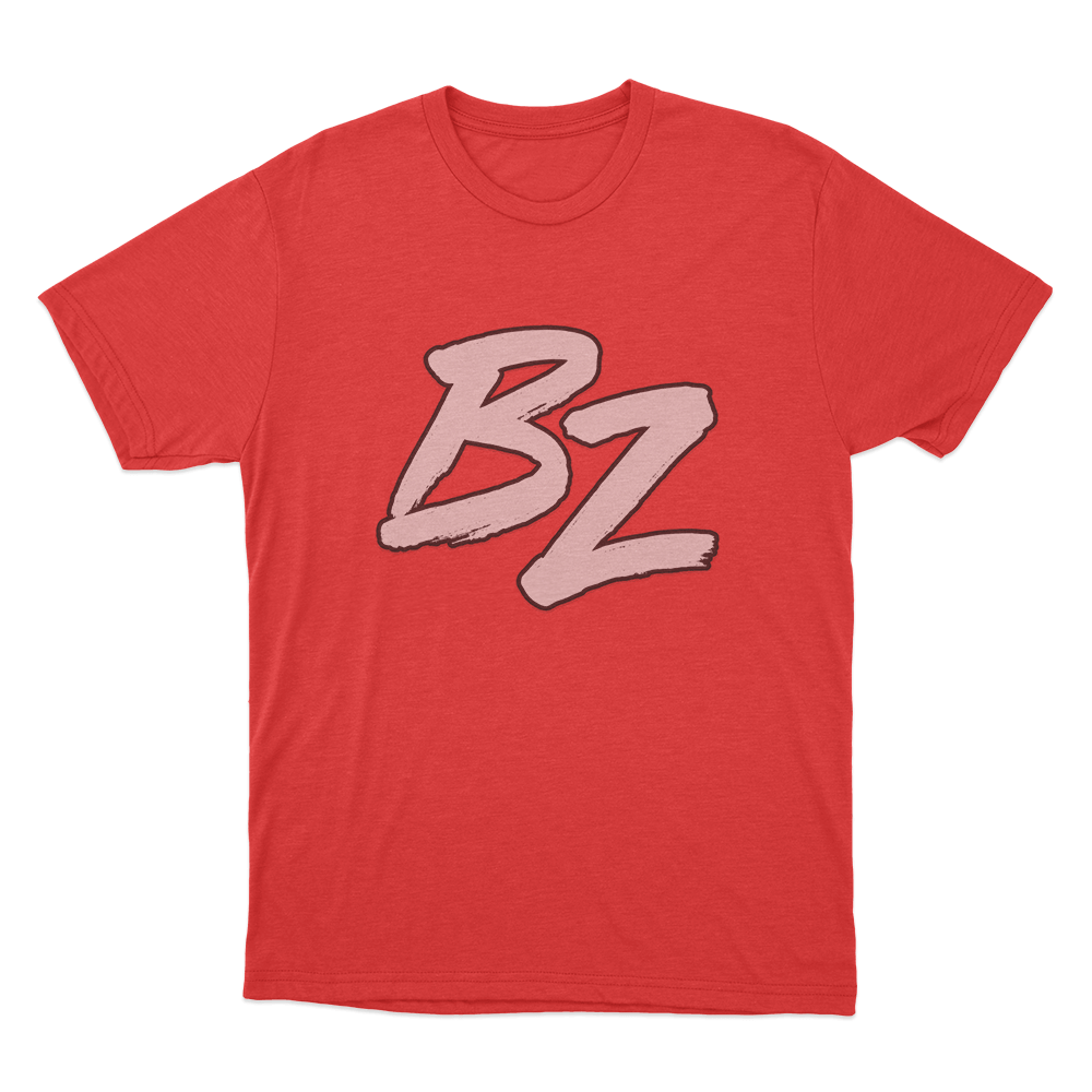 Classical BZ Logo T Shirt Red Classical BZ Logo T Shirt Red