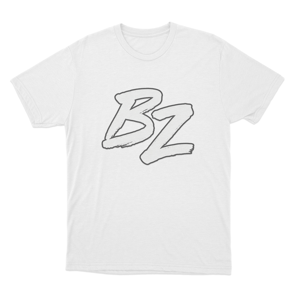 Classical BZ Logo T Shirt White Classical BZ Logo T Shirt White