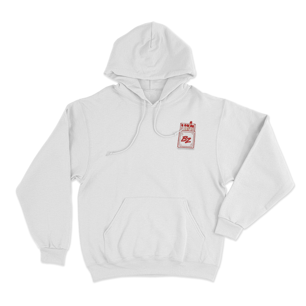 Matchbox BZ Emblem Hoodie White Matchbox BZ Emblem Hoodie White 1
