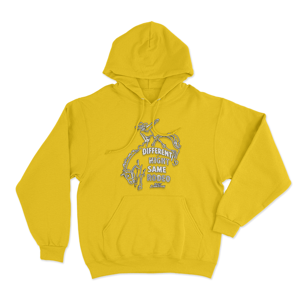 Rodeo Cowboy Hoodie Yellow Rodeo Cowboy Hoodie Yellow 1
