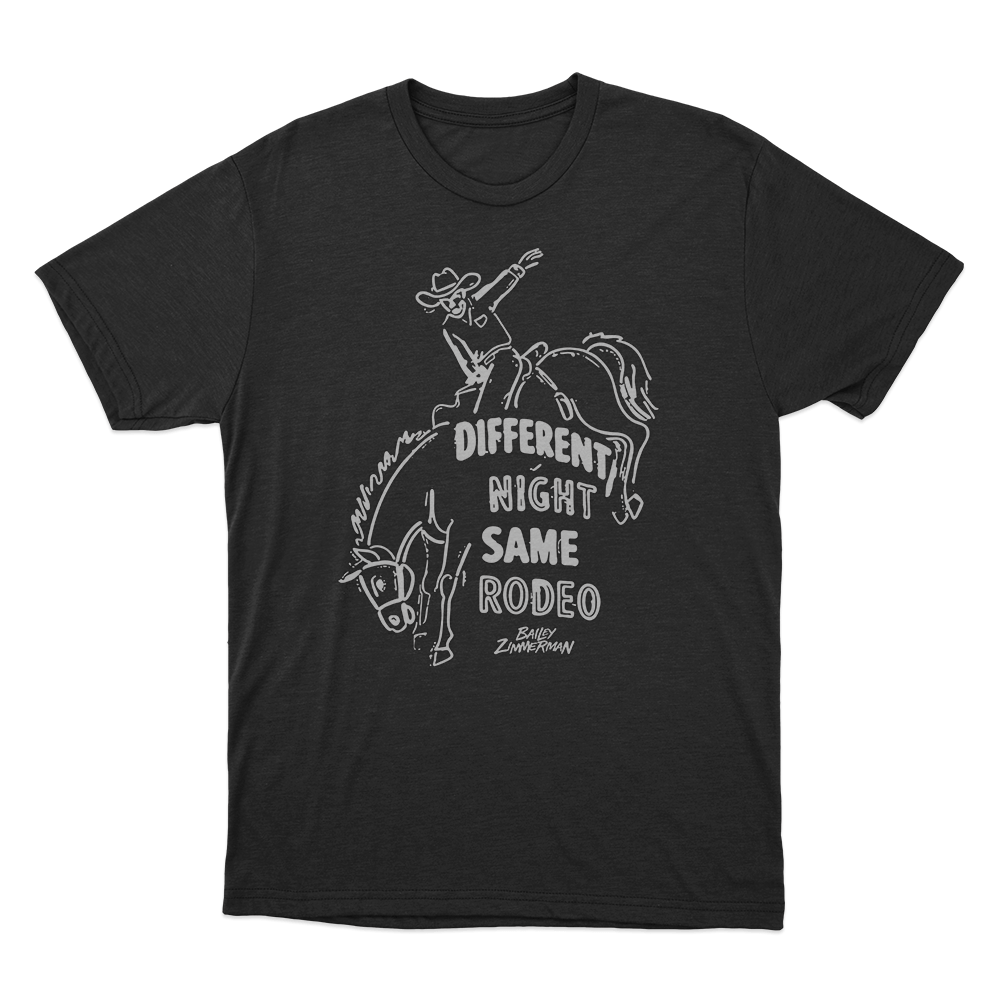 Rodeo Cowboy T Shirt Black Rodeo Cowboy T Shirt Black