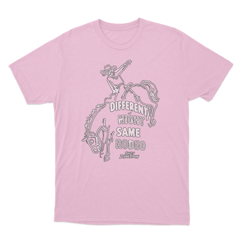 Rodeo Cowboy T Shirt Pink Rodeo Cowboy T Shirt Pink