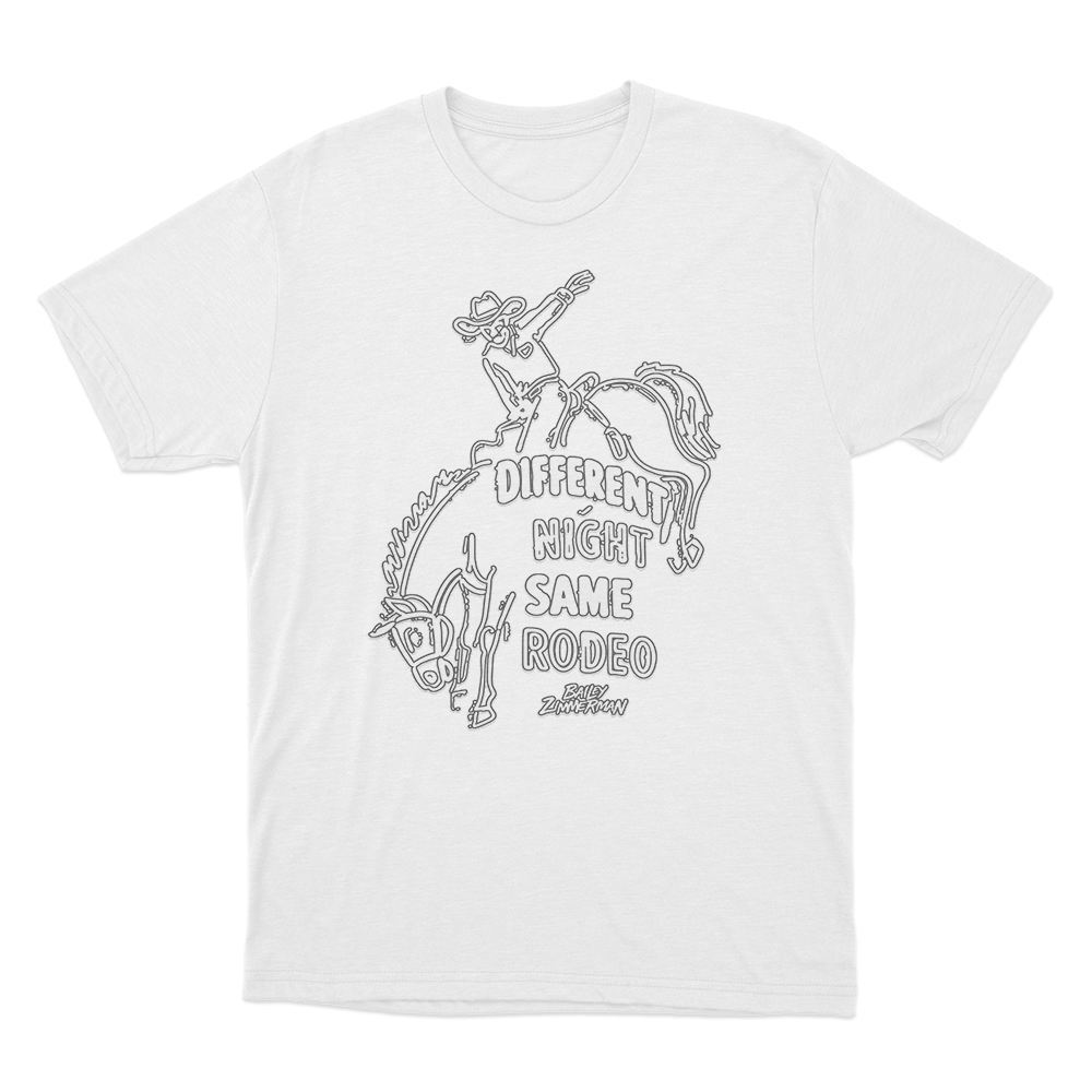 Rodeo Cowboy T Shirt White Rodeo Cowboy T Shirt White